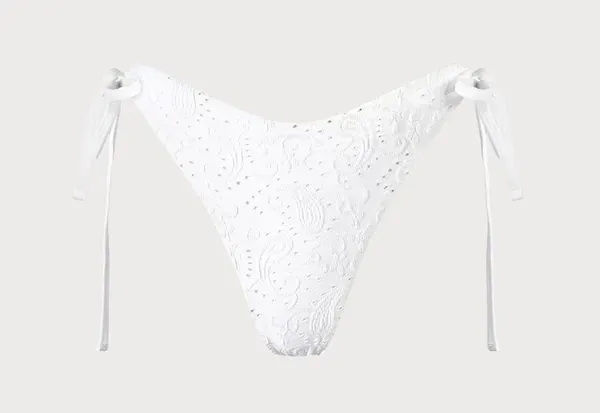 Berlook Textured Twist Bralette Bikini Top and Textured Tie Bikini Bottom 50 - Image 10