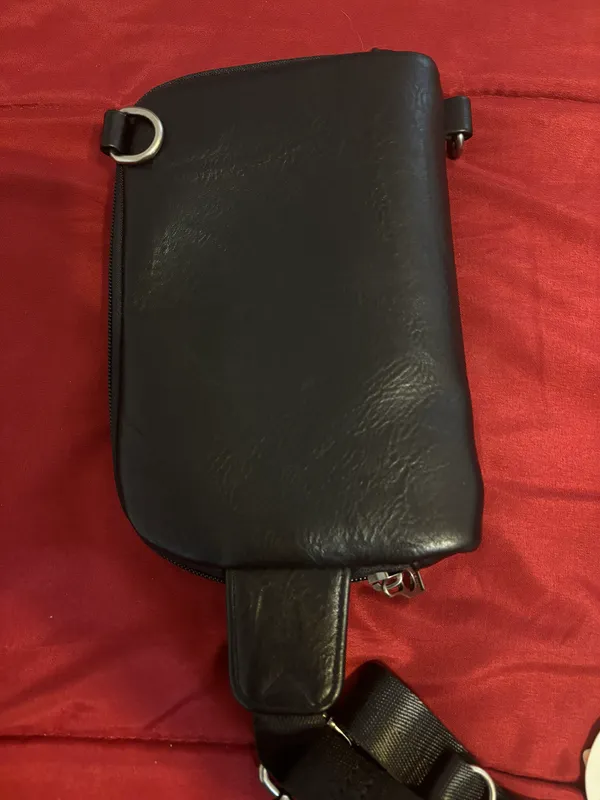 INICAT Leather Small Sling Bag Crossbody Bag - Image 4