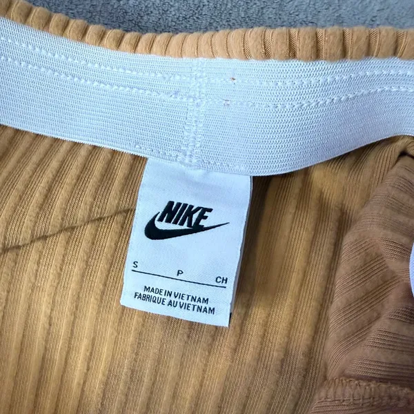 Nike Ribbed Knit Midi Slit Skirt Size S High Waist Stretch Pencil Straight‎ - Image 3
