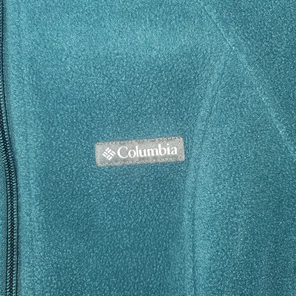 Columbia Benton Springs Full Zip Teal Green Fleece Jacket Women's Size XS Soft - Image 7