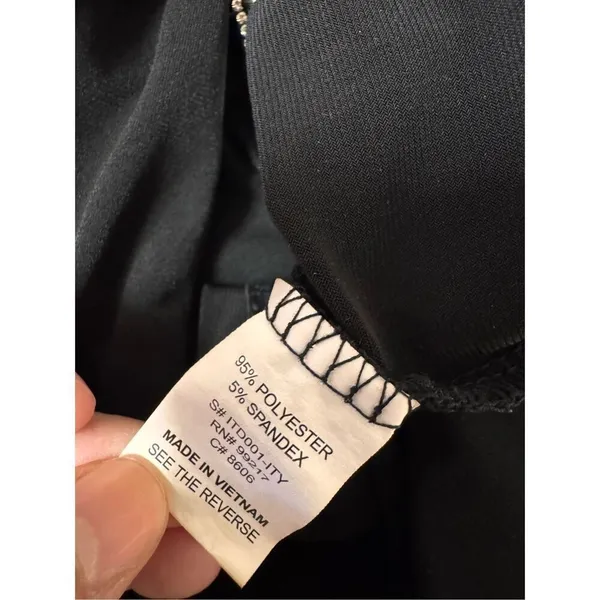 Moa moa black blouse size medium - Image 6
