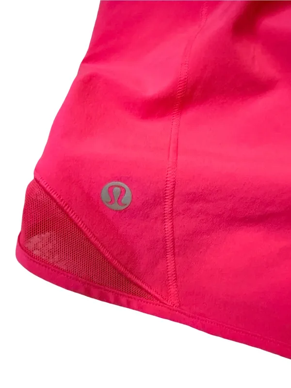 Lululemon Hotty Hot High-Rise Lined Shorts 4” Pink Size 8 - Image 4
