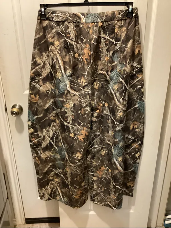 Women's Camouflage Print Midi Skirt - Brown Mix - Image 3