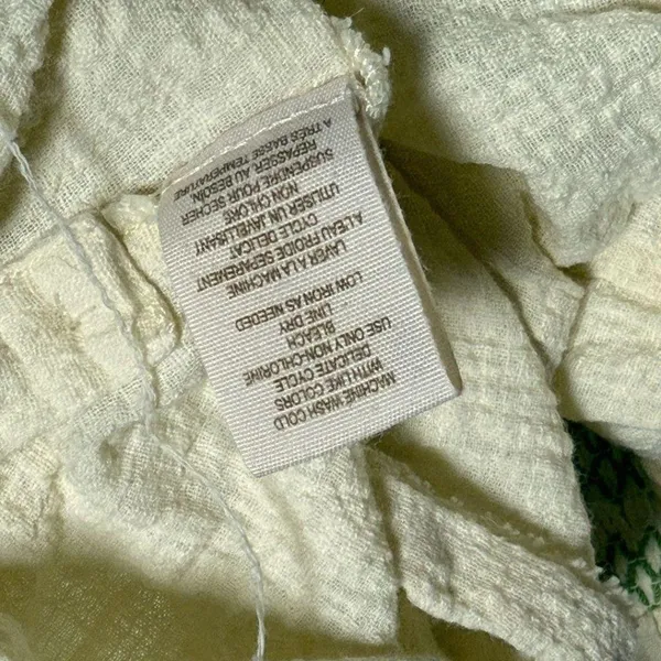 Free People Cotton Gauzy Pale Yellow Romper Small Beach Flowy - Image 11