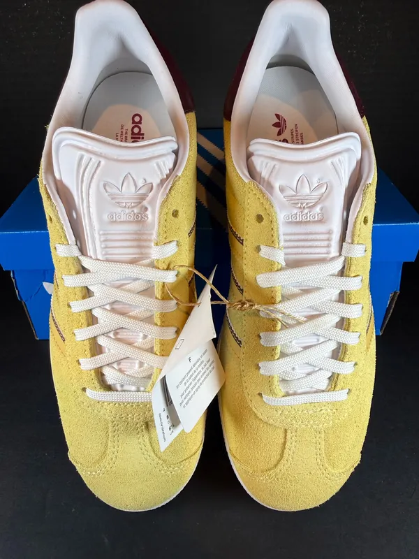 Adidas Gazelle “Almost Yellow” size 6.5W - Image 2