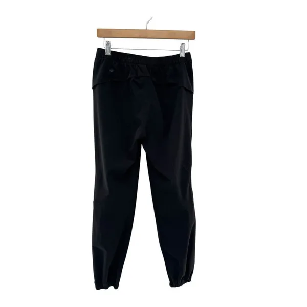 Lululemon Jogger Women's‎ 4 Essential Affinity Mid Rise Pants Black Athleisure - Image 5