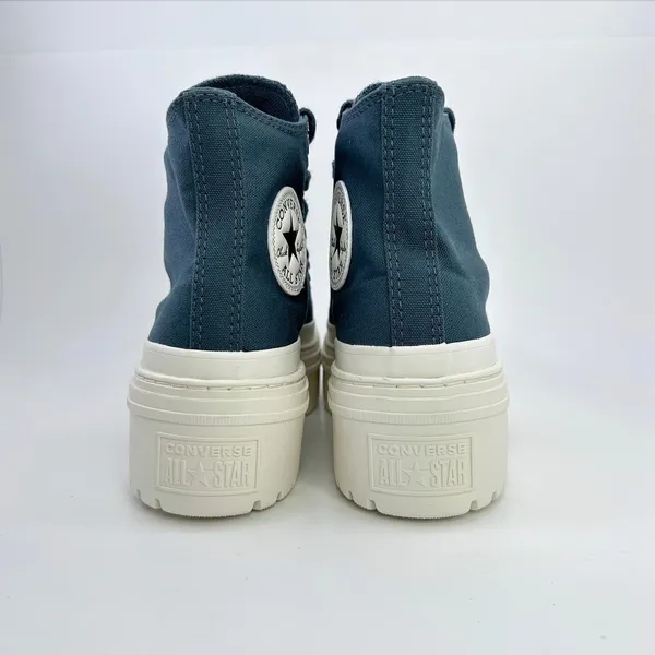 Converse Chuck Taylor All Star Lugged Heel High Top 8.5 Teal Platform A10619C - Image 8