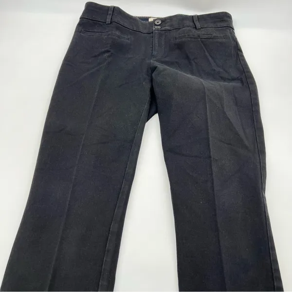 Anthropologie Women’s Black Slim Fit Cigarette Pants-Size 4 - Image 8