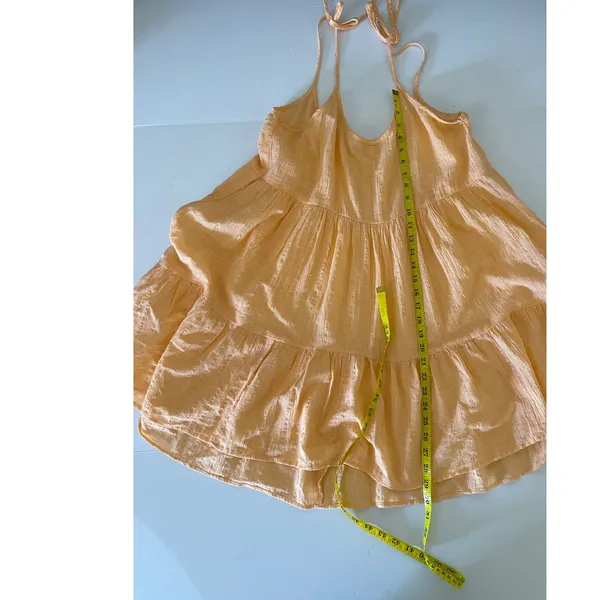 Aerie Magic Hour Coverup Dress M color main mango - Image 7