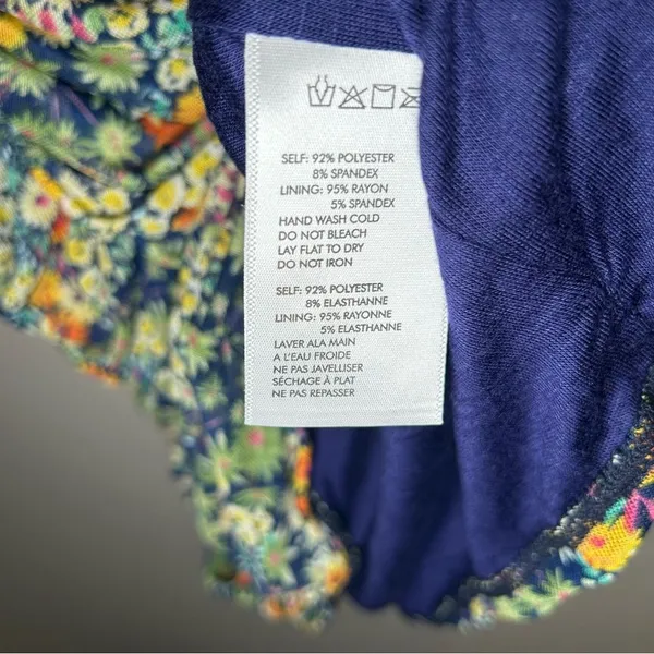 NEW Urban Outfitters Moonbeam Floral ruched mesh mini dress women’s size large - Image 10