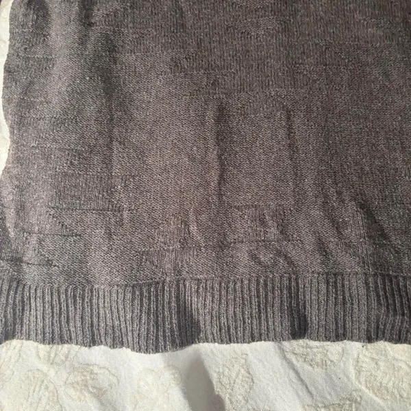 Vintage Y2K American Eagle Mocha Brown Slouchy Hooded Sweater - Image 6