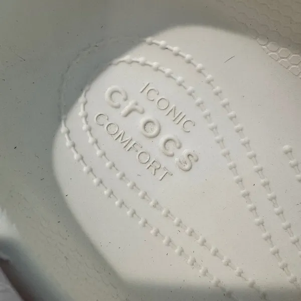 Crocs Stomp Clog Bone White Platform Lug Sole NWT W10 M8 - Image 3