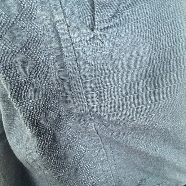 Eddie Bauer Men's Slate Blue Flat Front Shorts‎ - Image 2