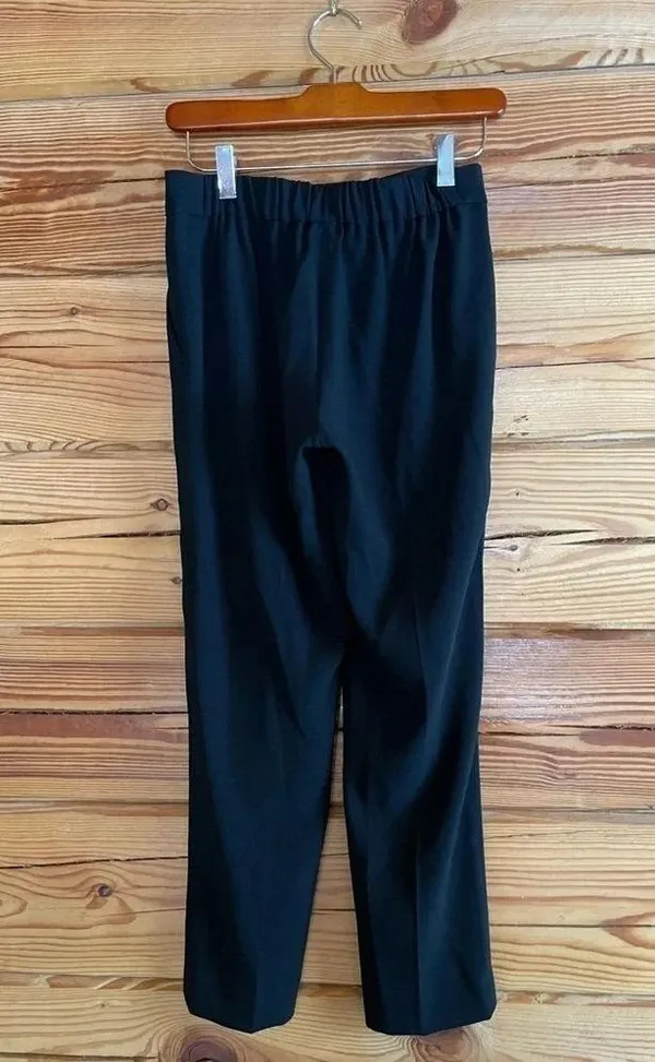 Aritzia babaton atelier black elastic waist trouser pants size 0​​ - Image 4
