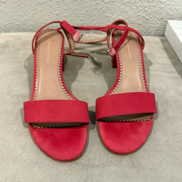 Anthropologie Tia Heeled‎ Sandals Size 8 - Image 2