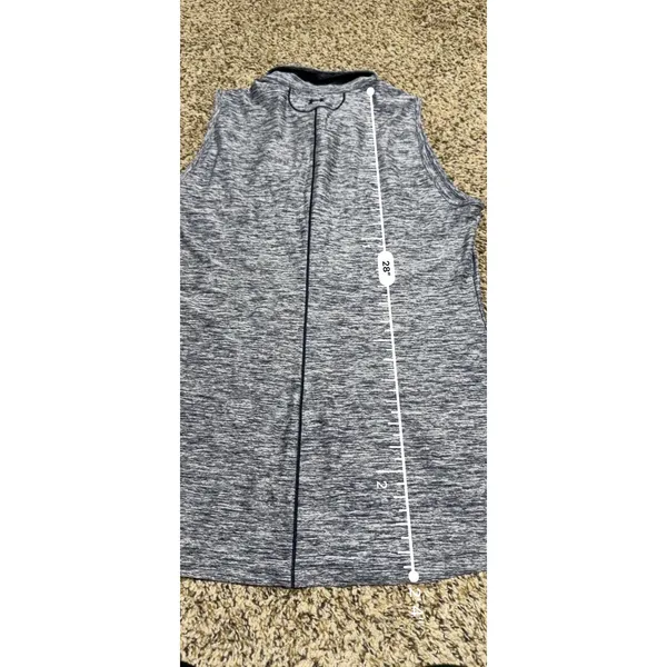 Under Armour Ole Miss Rebels Sleeveless Polo Shirt Navy Space Dye HeatGear M - Image 8