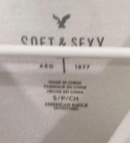 American Eagle White Shirt - Image 3
