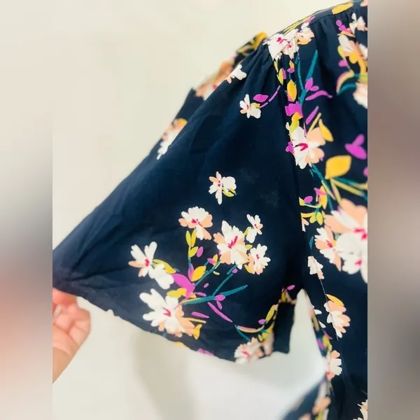 Cotton Candy Floral Print Dress Size L Great Condition - Image 6