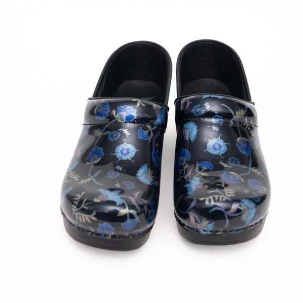 Dansko. Blue Garden Patent Clog.‎ - Image 11