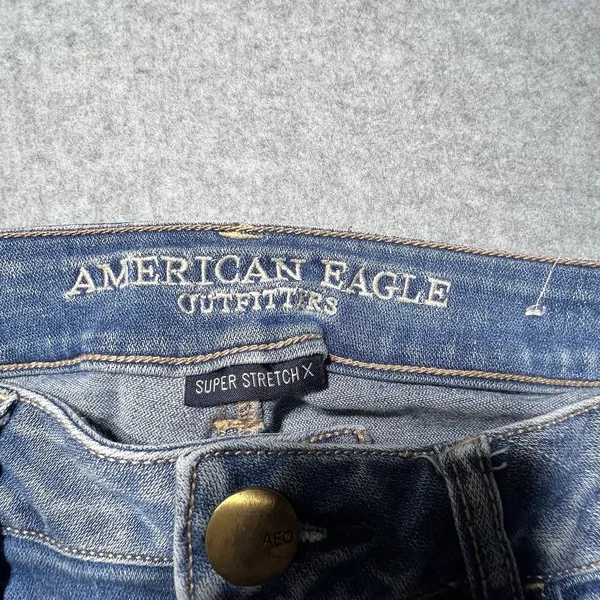 American Eagle Women's Super Stretch X High Rise Jegging Size 8 Regular - Image 2