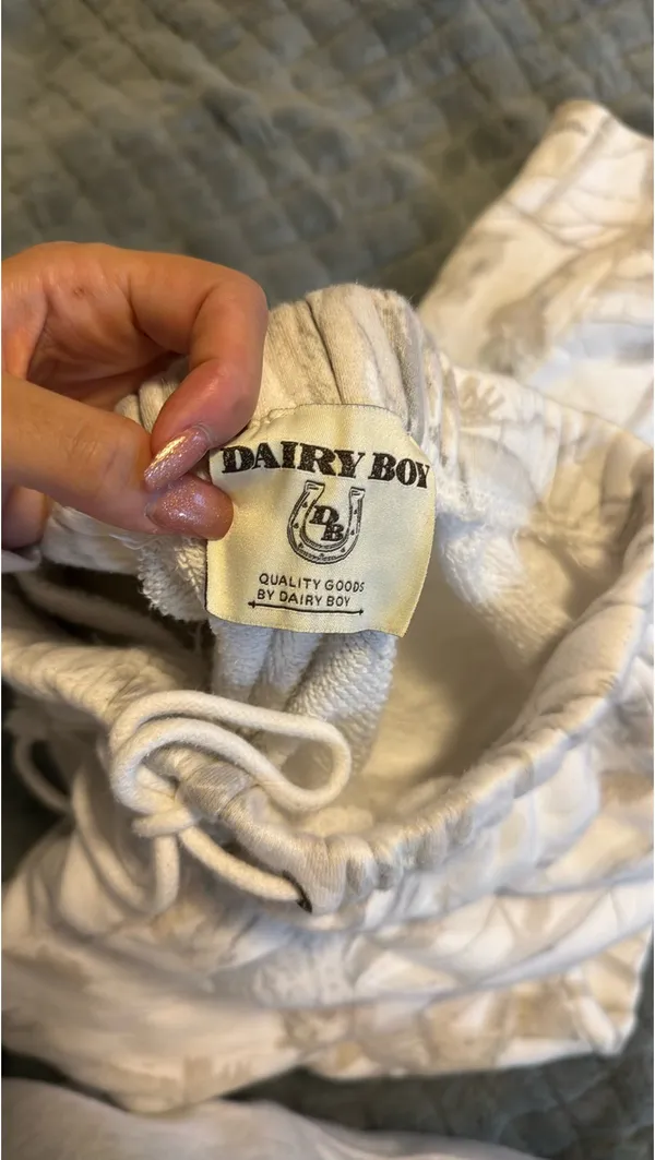 Dairy boy woodland camo sweatpant S - Image 5