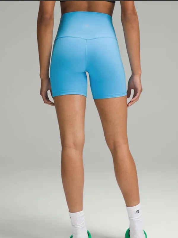 lululemon athletica Align High-Rise Short 6" Kayak Blue Light size 4 NWOT - Image 13