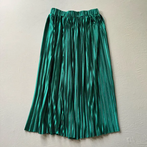 Sugarlips All That Glimmers Pleated Midi Skirt - Image 7
