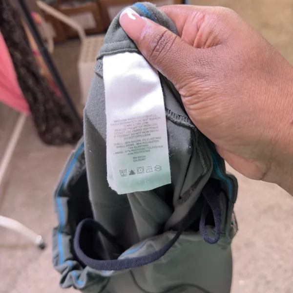 Columbia Women Pants 8 Green Omni-Shield Hiking Outdoor Cargo Trail Stretch - Image 10