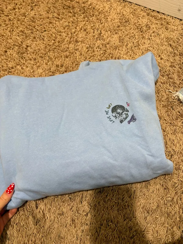 Hoodie Walmart Blue Size M - Image 2