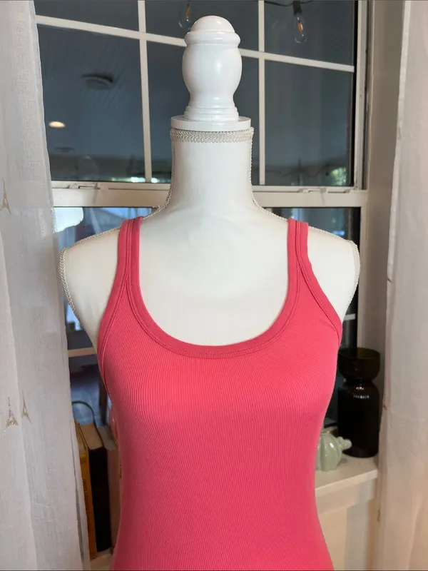 Ralph Lauren Coral Pink Tank Top size medium. - Image 2