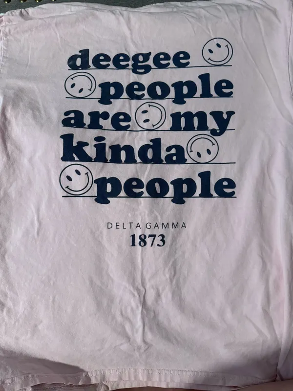 Delta Gamma Comfort Colors T-Shirt - Image 3
