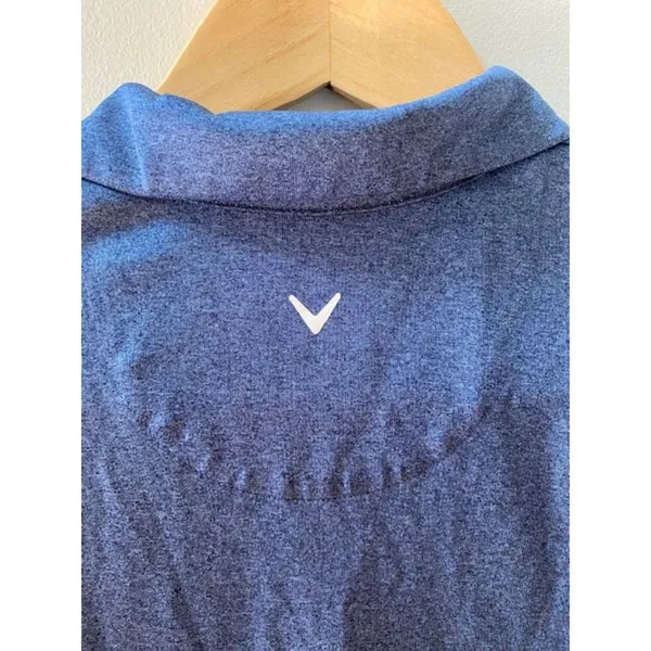 Callaway Size L Large Womens Blue Opti dry Golf Shirt Top EUC - Image 6