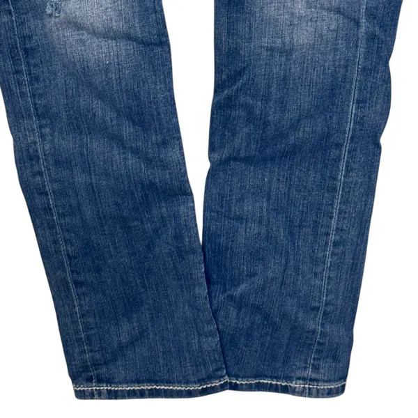 Buckle Women's Jeans Distressed Payton Skinny Hi-Rise Stretch Denim Navy Blue 28L‎ - Image 3