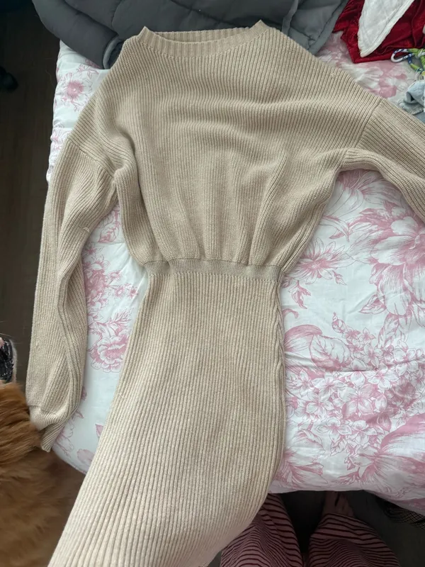 Shein Sweater Dress Knit - Image 3