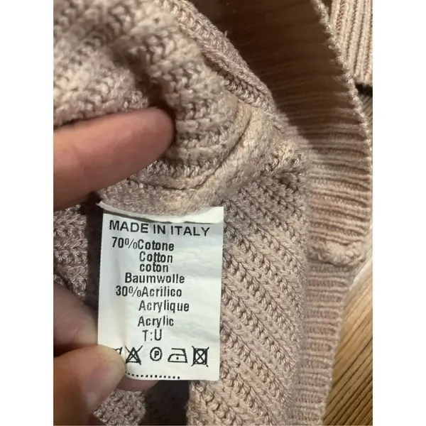 Brandy‎ Melville light brown knit sweater one size - Image 8