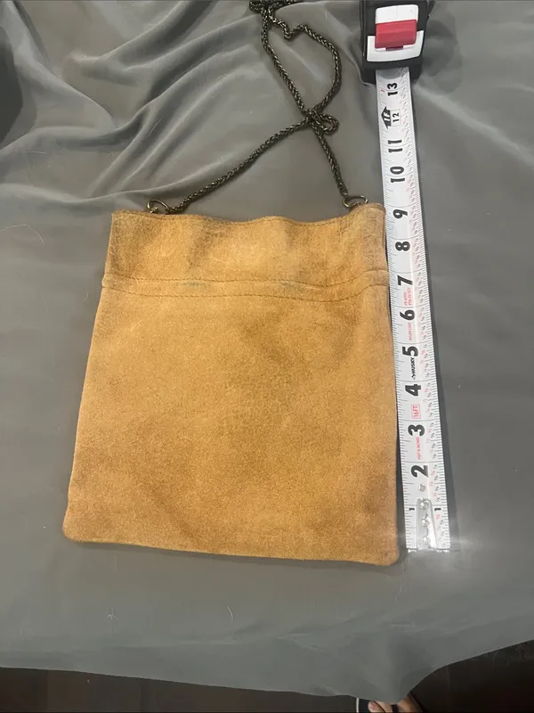 Suede Crossbody Bag in Tan Free People - Image 3