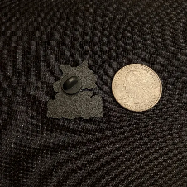 Frazzled Kitty Enamel Pin/Magnet | There are days like this 3FER - Image 2