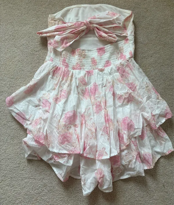 Altar'd State Romper Mini Dress Strapless Sorority Rush - Image 2