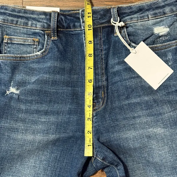NWT VERVET Jeans Erika Stretch Mom Skinny Capri Jeans Size 28 - Image 12