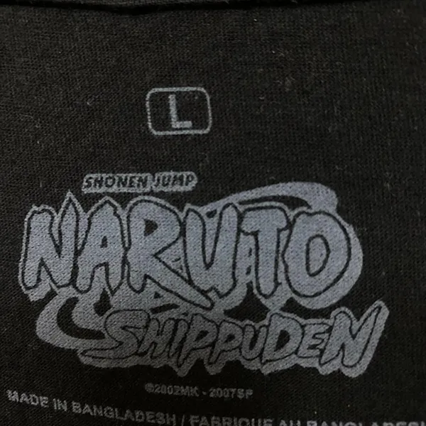 Naruto Shippuden Naruto n Team7 vs Sasuke n Akatsuki Tee L - Image 4
