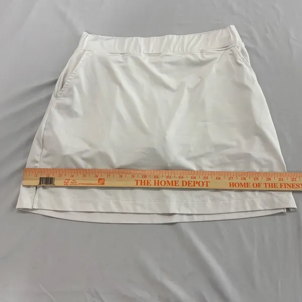 Kyodan Golf Women White Active Skort Size M Built-in Shorts Pockets Athletic - Image 6