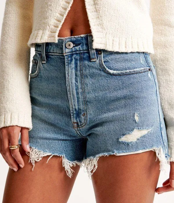 Abercrombie High Rise Mom Short - Image 2