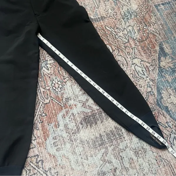 Vintage Schoeller of Switzerland Black Straight Slim Leg Stirrup Ski Snow Pants - Image 6