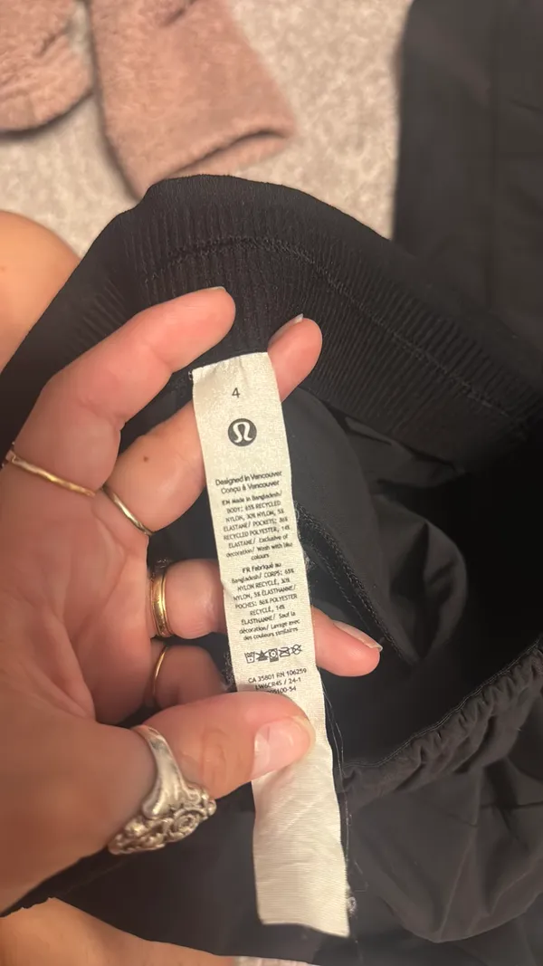 Swift Mid-Rise Lululemon Wide-Leg Pants Black - Image 3