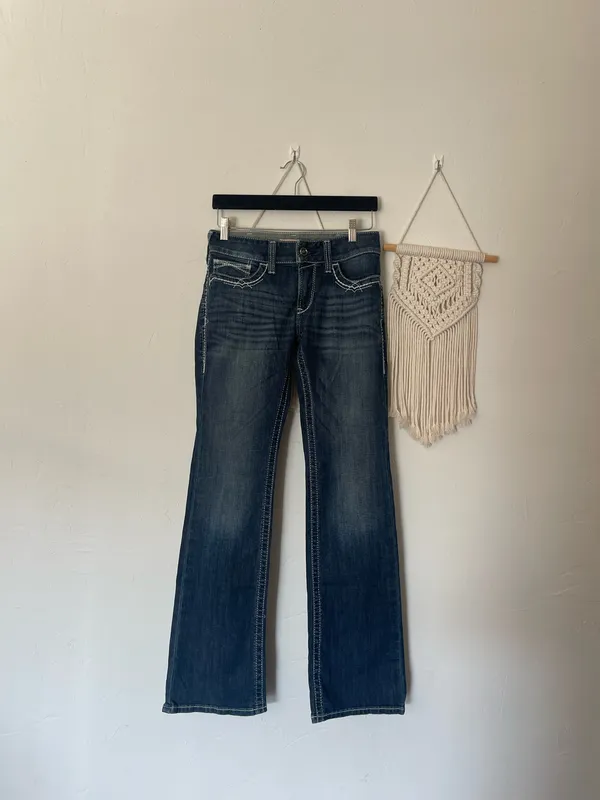 Ariat Mid Rise Boot Cut Jeans  - Image 2