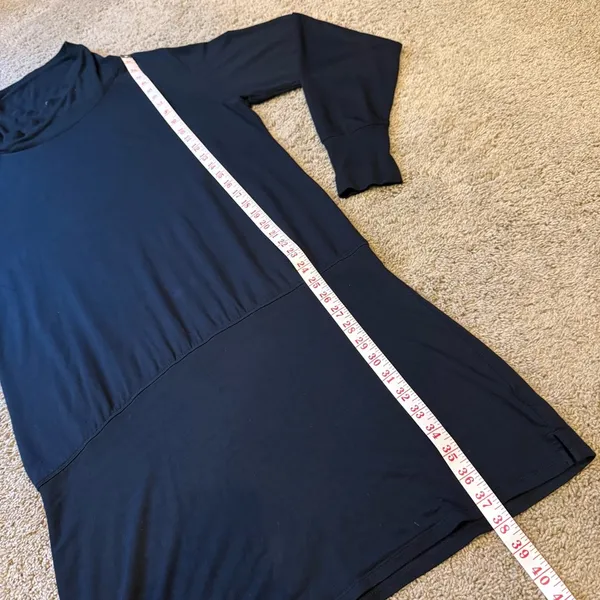 Athleta Black Long Sleeve Dress/Tunic - Image 4