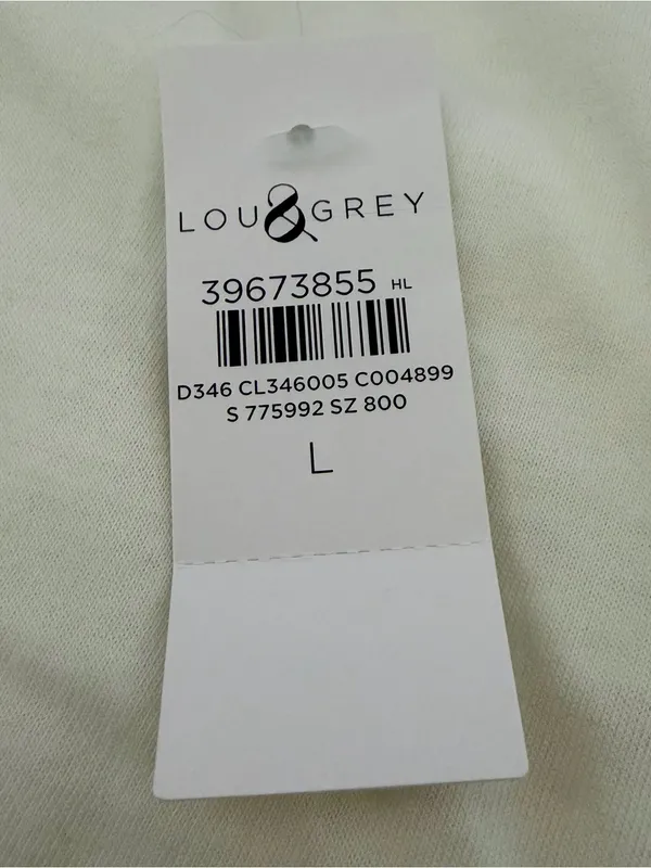 Lou & Grey Hooded Sherpa Puffer Jacket Large NWT - Image 6