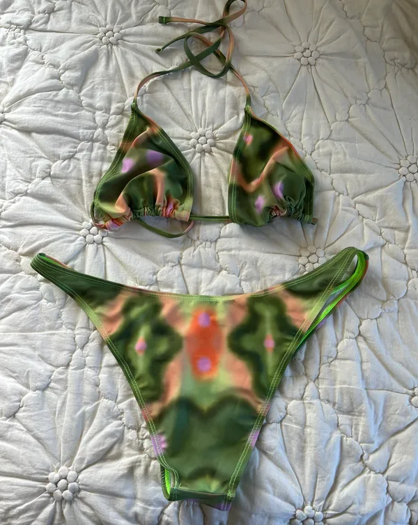 Bikini Set Green Size M - Image 6