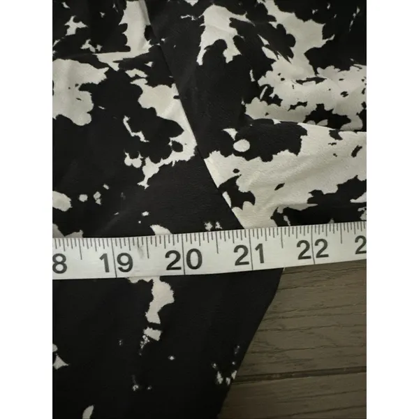 Banana Republic Matte Silk Maxi dress Sz 18 Babydoll Floral Vintage Inspired - Image 8