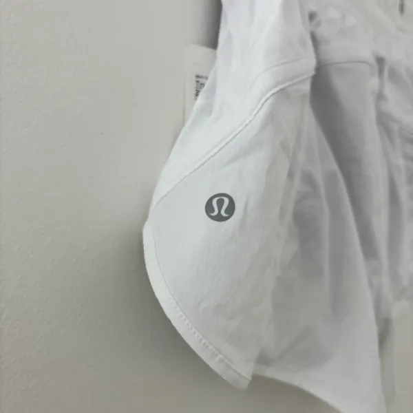 Lululemon white track that HR shorts  - Image 5